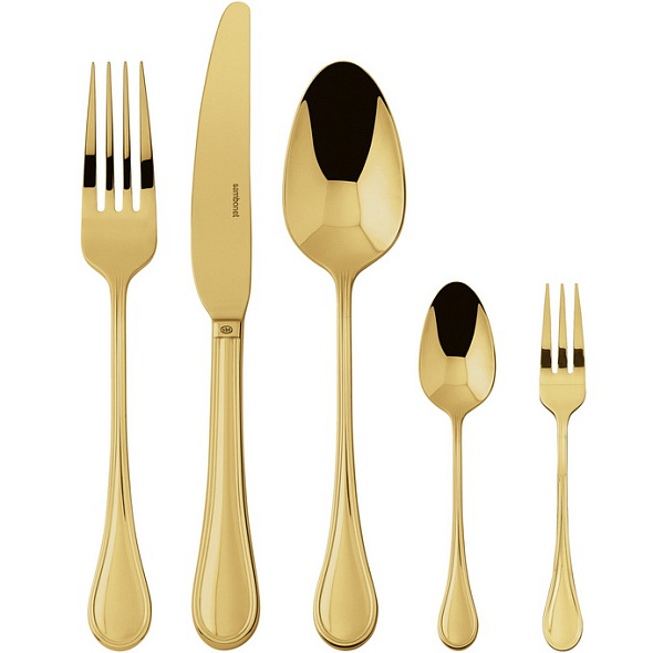 Набор столовых приборов Royal Gold, 60 предметов