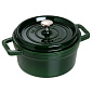 Кокот круглый La Cocotte 26 см / 5,2 л, зеленый базилик