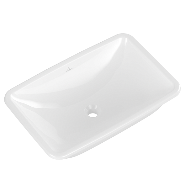 Раковина встраиваемая Villeroy & Boch Loop & Friends 62х38, CeramicPlus, 4A5800R1, из TitanCeram