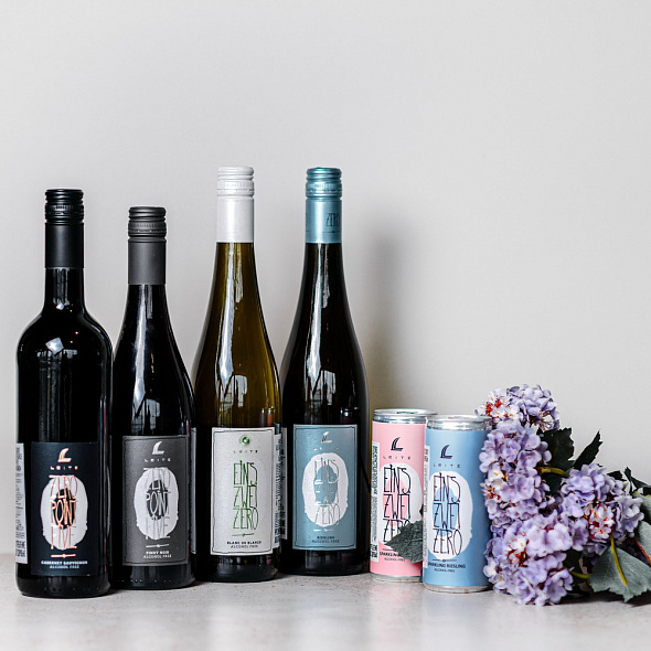 Вино виноградное натуральное белое безалкогольное EINS-ZWEI-ZERO RIESLING, 0.75л