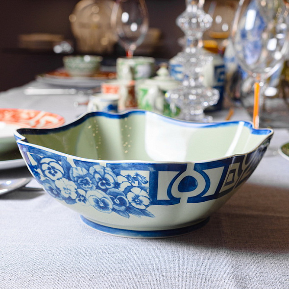 Салатник The Meaning 27х24 см, синий