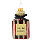 Новогодняя игрушка "Флакон духов" 9 см