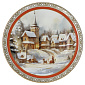 Блюдо для торта "Christmas Village" 31 см