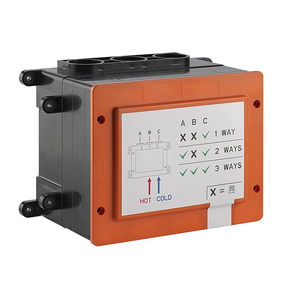 Внутренняя часть Gessi HI-FI 63055.031 смесителя для душа, хром