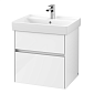 Тумба с раковиной Villeroy & Boch Collaro 60х47, подвесная, Glossy White