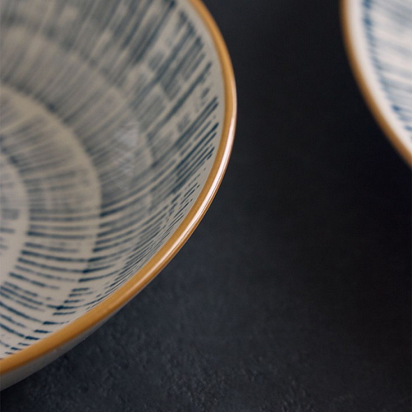 Набор посуды на 6 персон Madison Virtuo Blue, 18 предметов