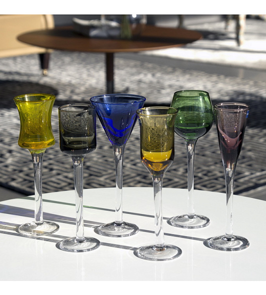 Набор шотов на ножке Lyngby Glas, 6 шт