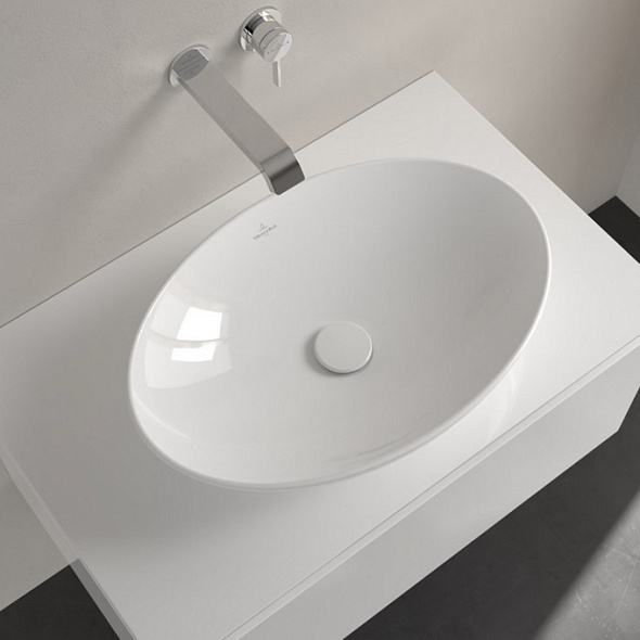 Раковина Villeroy & Boch Loop & Friends 56х38, CeramicPlus, TitanCeram