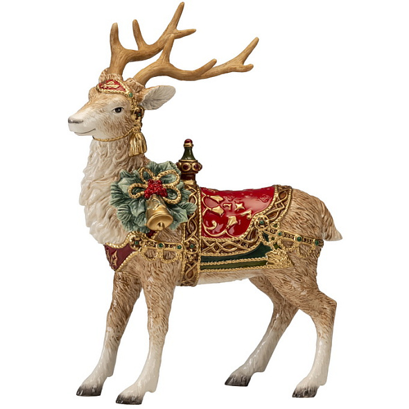 Фигурка "Олень с колокольчиком" 35х48 см