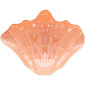 Блюдо сервировочное Galassia Shell 32 см, оранжевое