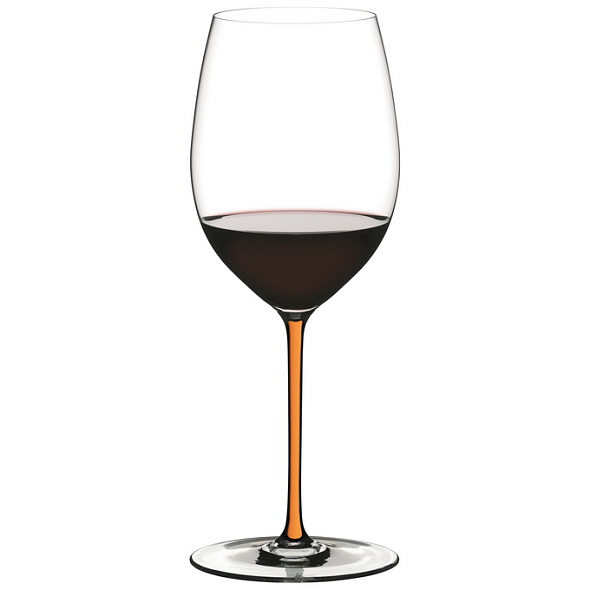 Бокал для вина Cabernet/Merlot Fatto a Mano 709 мл, оранжевый
