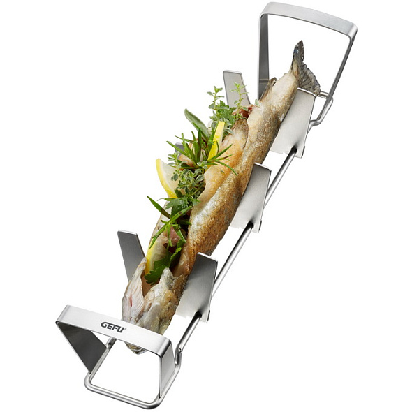 Подставка для приготовления рыбы BBQ Roasting 36х7,6 см