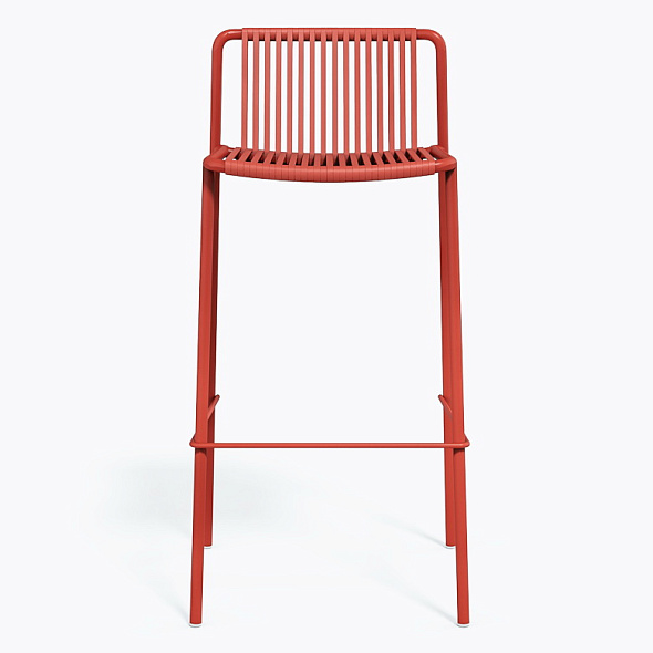 Стул полубарный Pedrali Tribeca 3667, Red
