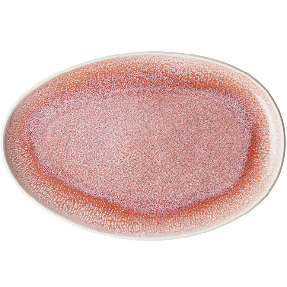 Блюдо овальное Junto Rose Quartz 33 см