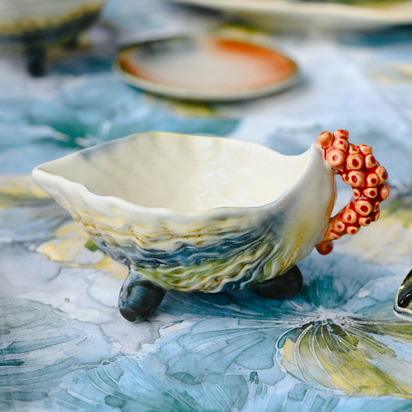 Соусник Oyster & Scallops 21,5х12,5 см