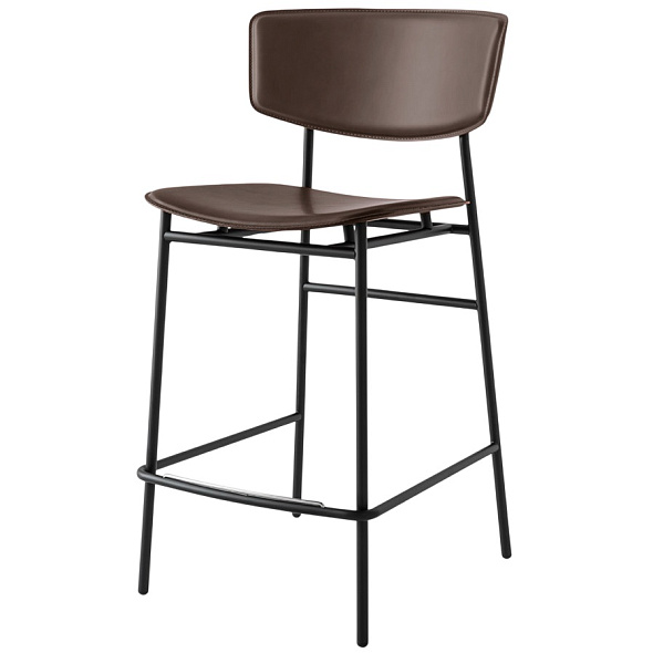 Стул полубарный Calligaris Fifties CS1864, Ebony