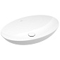 Раковина накладная Villeroy & Boch Loop & Friends 62х42, CeramicPlus, 4A4801R1, из TitanCeram, белая
