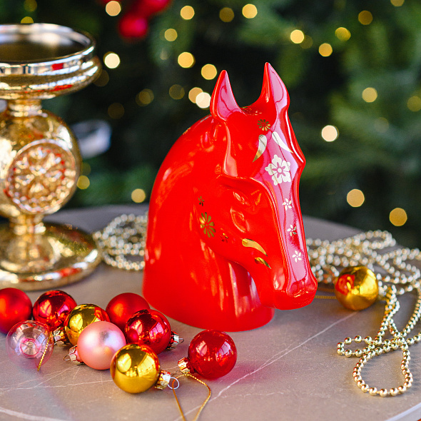 Статуэтка "Лошадь" 15х15х14 см (китайский гороскоп)