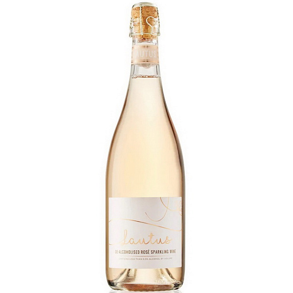 Вино безалкогольное игристое розовое Lautus Rose Sparkling 0,75 л