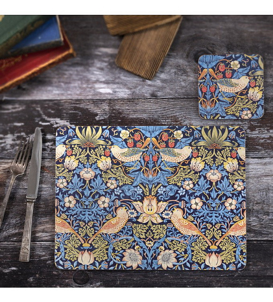 Набор подставок под тарелку Strawberry Thief 23х30,5 см, 6 шт