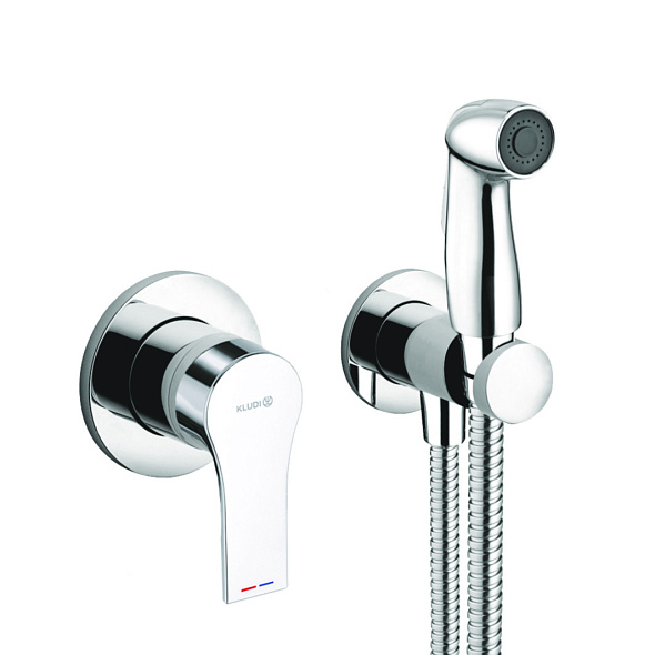 Комплект гигиенического душа Kludi Zenta SL 489990565, хром