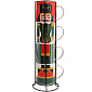 Набор кружек в подставке Toy Soldier 370 мл, 4 шт