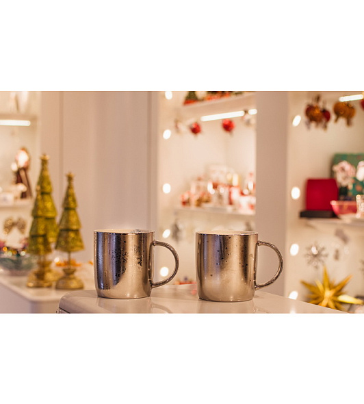 Кружка Natale All Silver 370 мл, в ассортименте