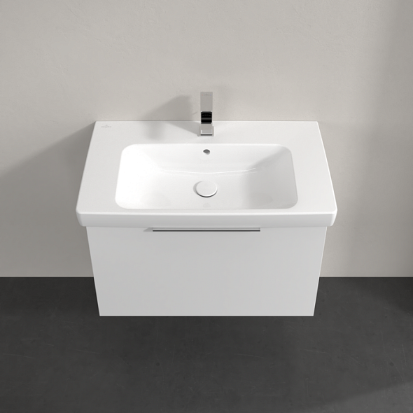 Тумба с раковиной Villeroy & Boch Architectura 80х47, подвесная, белая