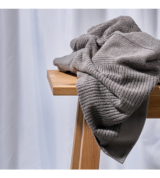 Полотенце махровое Towels Classic 50х100 см, цвет темно-серый