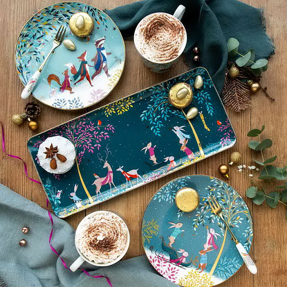 Блюдо для сэндвичей Woodland Tales 36х16 см