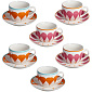 Набор чашек чайных с блюдцами Madame 220 мл, 12 предметов