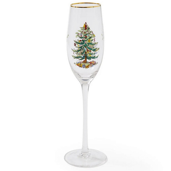 Набор бокалов для шампанского Christmas Tree 250 мл, 4 шт