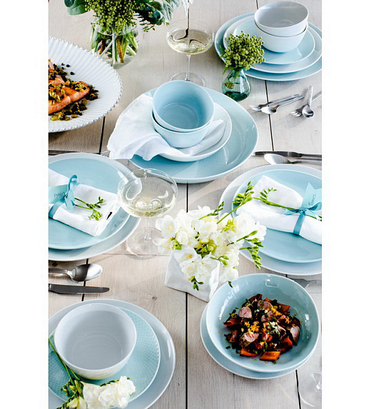 Тарелка глубокая Junto Opal Green 22 см