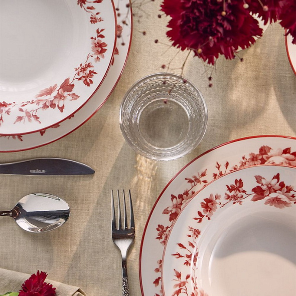 Набор посуды на 6 персон New Olimpia Charlotte, 18 предметов