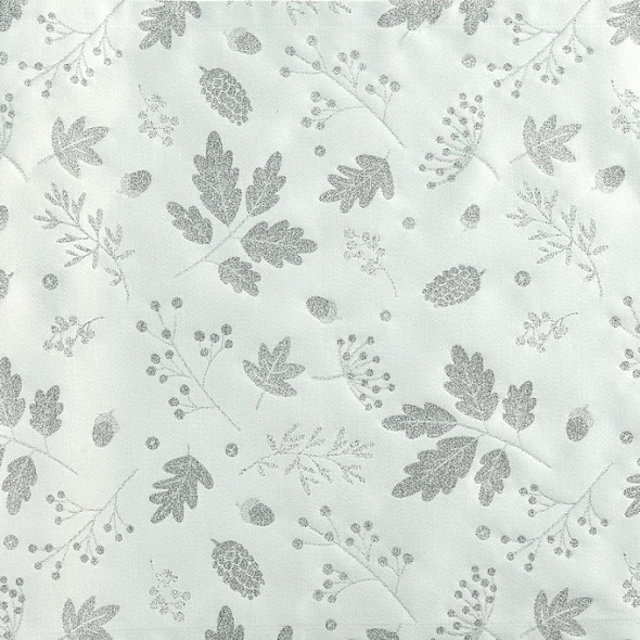 Скатерть круглая Piante 170 см, цвет серебро