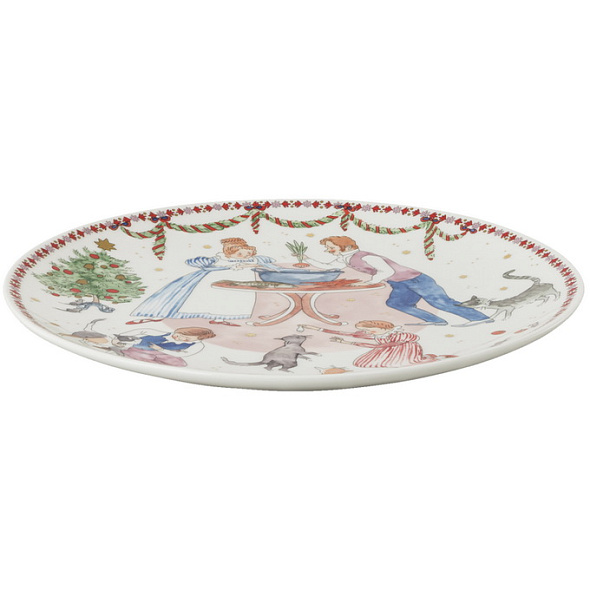 Тарелка салатная Hutschenreuther Christmas feast 22 см