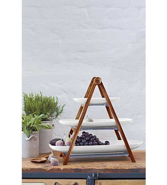 Набор блюд овальных на подставке Artesano Original, 4 предмета