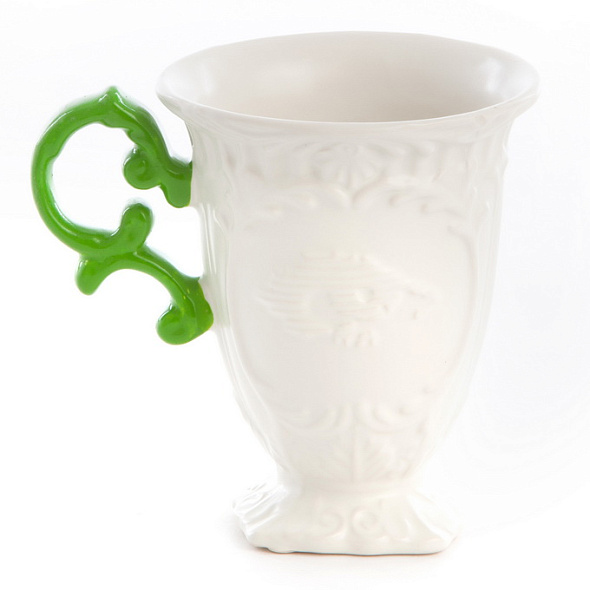 Кружка I-Wares 11,5 см, зеленая