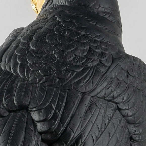 Статуэтка "Сова. Black Gold" 41х25х22 см