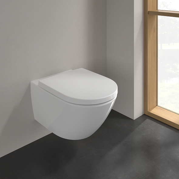 Унитаз Villeroy & Boch Subway 3.0, TwistFlush, с сиденьем