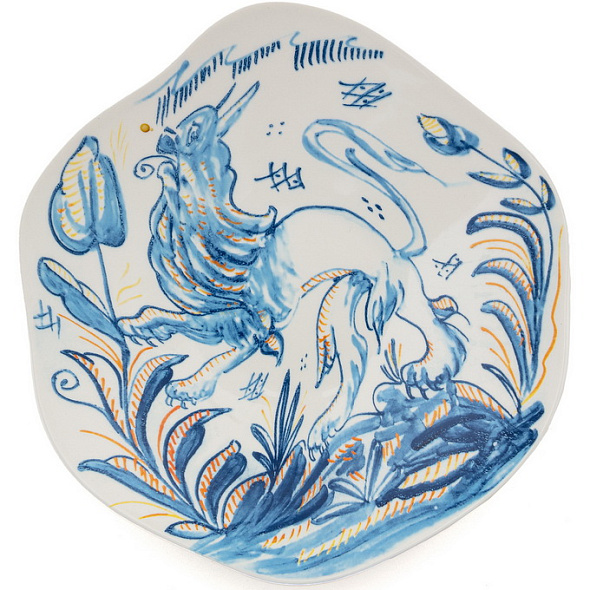 Тарелка глубокая "Лев" Classics on Acid 25 см