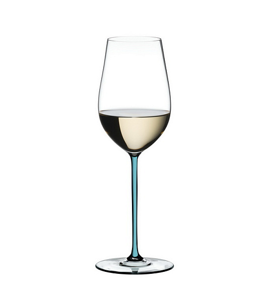 Бокал для вина Riesling/Zinfandel Fatto a Mano 395 мл, бирюзовый