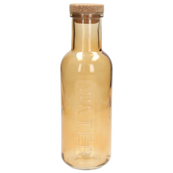 Бутылка для воды Glass Pop 1 л, желтая