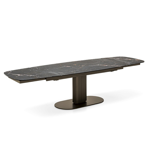 Стол Calligaris Cameo 200(296)х100, Calacatta Black Marble