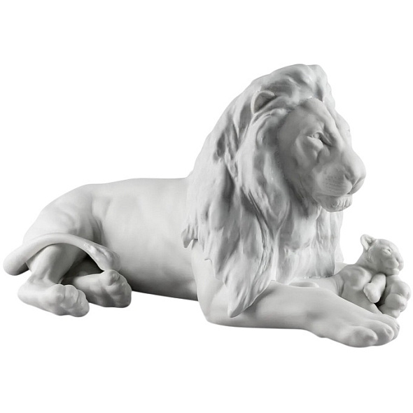 Статуэтка "Лев с детенышем" 21х44х23 см