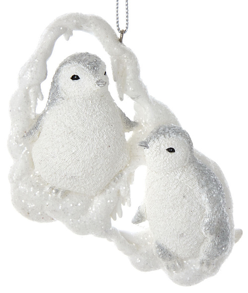 Игрушка на елку "Друзья-птенцы" 8,3 см