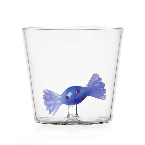 Стакан "Голубая конфета" Schiaccianoci 350 мл