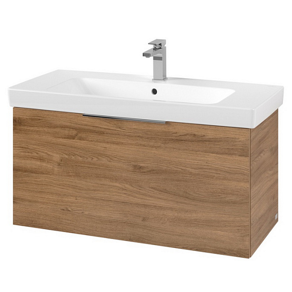 Тумба с раковиной Villeroy & Boch Architectura 100х46, Oak Kansas