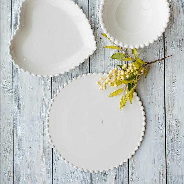 Блюдо круглое Ornament Pearl 30 см
