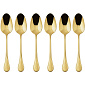 Набор ложек кофейных Royal Gold, 6 шт